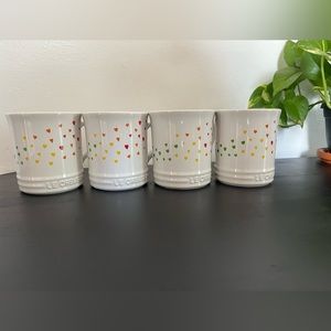 *Set of 4* Le Creuset L’OVEn collection Mugs